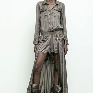 Nicholas K Convertible Jump Dress in Shadow Size: XL